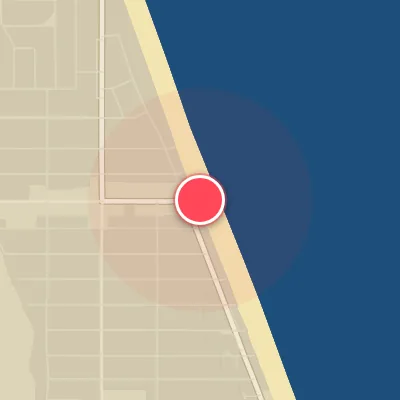 Melbourne Beach - Spot Location Picture